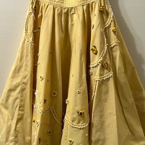 Juli Lynne Charlot 50s poodle skirt and camasole/tankini set.